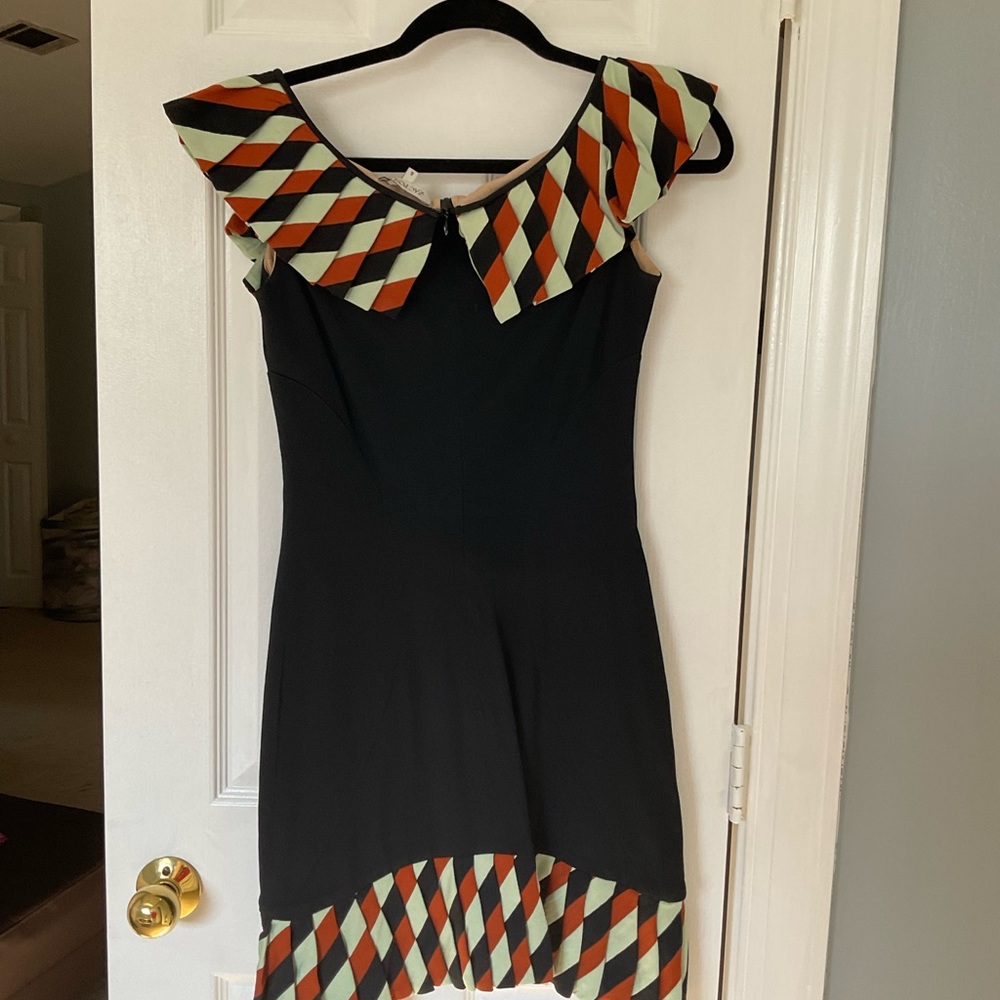 Zac Posen Colorful Dress - Picture 3 of 4